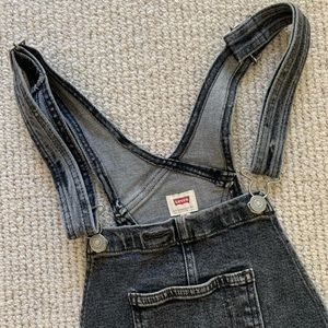 Levi’s Washed Black Overalls